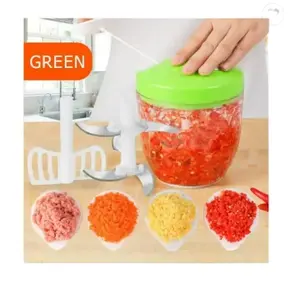 Home Food Blender Mincer Grinder Household Robot Kitchen Knife Machine Electric Meat Chopper Transparent Cover Chinese Copper