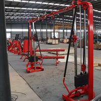 Máquina de Entrenamiento de Pecho con Cable Ajustable ASM-B1034, Popular en el Mercado, Entrenamiento de Fuerza para Principiantes y Adultos Mayores