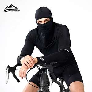 XTJ09 Cache-Col Balaclava Intégral en Spandex et Polyester Noir Personnalisé avec Logo pour Hommes Moto <span class=keywords><strong>Ski</strong></span> Été - Product Image 3