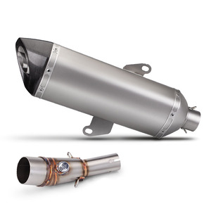 Tubo de escape deslizante para motocicleta <span class=keywords><strong>Honda</strong></span> Forza350 NSS350 Forza <span class=keywords><strong>NSS</strong></span> <span class=keywords><strong>350</strong></span> 2021-2024, silenciador de 470 mm con punta de carbono y DB Killer - Product Image 6