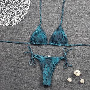 Ensemble 2 pièces de maillots de bain pour femmes : bas de bikini/tankini à bretelles et short de bain, couleur unie, anti-bactérien, respirant, en Spandex/Nylon - Product Image 6