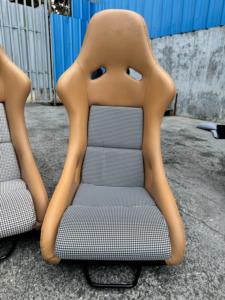 Panneau arrière en fibre de carbone pour siège baquet Recaro, production sur mesure, fixation universelle pour voitures de générations anciennes et nouvelles. - Product Image 6