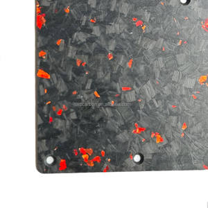 Xc कार्बन 3k कस्टम निर्माण जाली मिश्रित रंगीन कार्बन फाइबर शीट/काला नीला लाल पीले बैंगनी कार्बन फाइबर प्लेट - Product Image 1