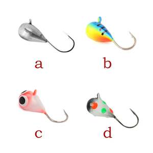 Leurre pour <span class=keywords><strong>la</strong></span> pêche sur glace, composé <span class=keywords><strong>de</strong></span> tête <span class=keywords><strong>en</strong></span> tungstène, yeux abdominaux, <span class=keywords><strong>de</strong></span> couleur jaune or, vente <span class=keywords><strong>en</strong></span> gros, - Product Image 2