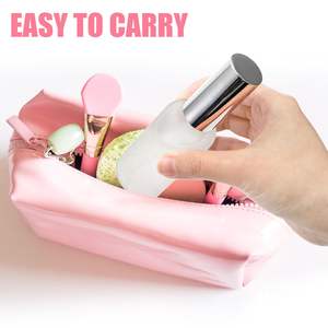 50ml <b>Silver</b> Frosted Glass <b>Spray</b> Bottle for Essential Oils Frosted Empty Perfume Atomizer Dropper Refillable Fine Mist Carton - Product Image 5