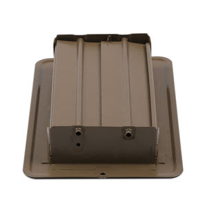 브라운 스탬프 스틸 바닥 등록 Louvered 공기 공급 댐퍼 - Product Image 4