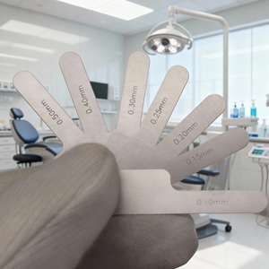 Interproximal Enamel Reduction Kit - Polishing Handpiece Diamond Strips Polishing Strips Measuring Gauge - Product Image 4