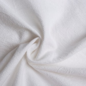 Tela Crepé de Algodón Puro Lavado con Arena, Tejido Teñido Lavable para Ropa de Primavera-Verano para Niños y Mujeres - Product Image 1