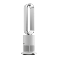 Ventilateur tour numérique en métal sur pied ou de bureau avec télécommande, sans pales, pour chambre et voiture, livraison gratuite