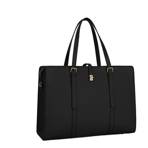 Nuevo Bolso Tote de Corduroy a Rayas de Color Caramelo para Mujer, con Correa Cruzada, Borlas y Asa Individual, Portátil, de Poliéster - Product Image 1