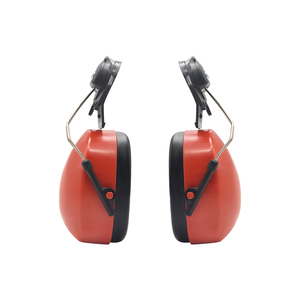 Paraorecchie Giallo in ABS Montato su Casco, Protezione Acustica di Sicurezza - Product Image 2