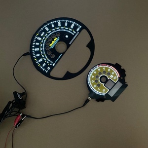 Carátulas de velocímetro <span class=keywords><strong>EL</strong></span> Glow Gauge compatibles con BMW <span class=keywords><strong>Mini</strong></span> <span class=keywords><strong>Cooper</strong></span> Serie R, cubierta para <span class=keywords><strong>el</strong></span> panel de instrumentos - Product Image 2