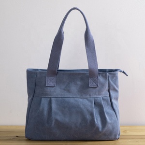 Custom Print Multiple <strong>Colour</strong> Large <strong>Canvas</strong> Tote Bag Cross Body Cotton Bag Women Messenger <strong>Canvas</strong> Bag With Zipper - Product Image 1