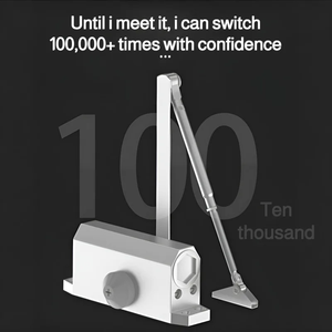 Ferme-porte automatique pour porte coulissante domestique, dispositif de tampon hydraulique, ferme-porte coupe-feu, artefact - Product Image 4