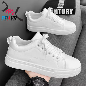 Zapatillas Casuales para Hombre, Transpirables, Negras y Blancas, con Plantilla de PU, Modernas, con Punta Cerrada, Cómodas y Elegantes - Product Image 6