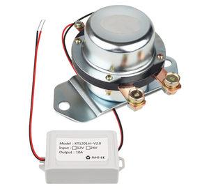 Interrupteur de batterie sans fil pour voiture, télécommande <span class=keywords><strong>12V</strong></span>, 180a, 10 pièces, pour séparer la batterie de véhicule - Product Image 1