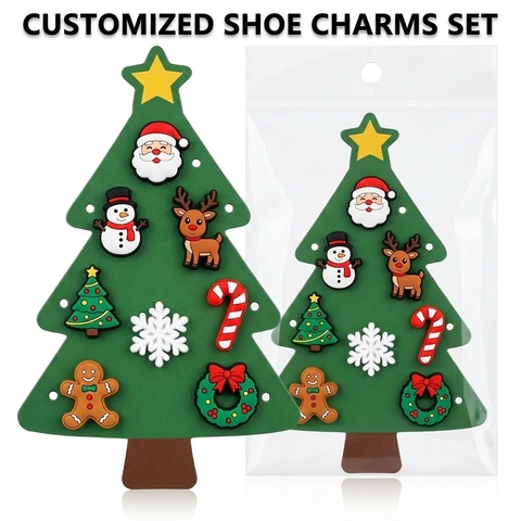 hot sell custom shoe charms set wholesale
