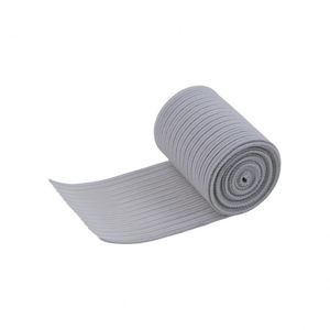 Ceinture élastique médicale large et respirante noire personnalisée en soie de poisson - Product Image 2