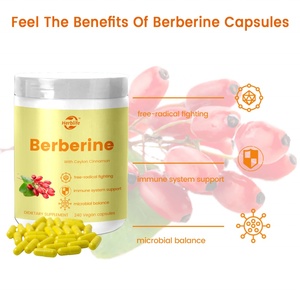 Capsules de berbérine, compléments alimentaires à base de berbérine, fonction alimentaire HACCP - Product Image 3