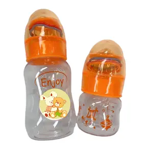 Cheaper baby feeding bottle with rattle
