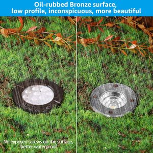 Thiết kế hiện đại 9Watt nhôm không thấm nước LED cảnh quan dưới lòng đất chôn ánh sáng tốt cho nhà vườn Patio - Product Image 4