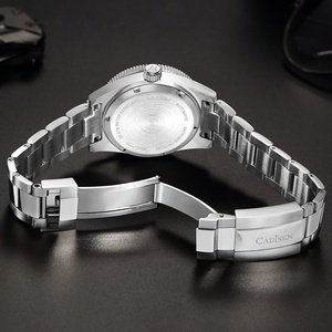 CADISEN Nouvelle montre de plongée pour homme 38 mm, mouvement automatique japonais NH35A, verre saphir, date, luminescent, étanche 200 m, montre-bracelet pour homme - Product Image 6