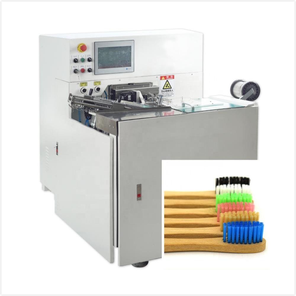 High-speed bamboo toothbrush making machine line