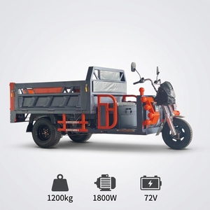 รถสามล้อคุณภาพสูง รับน้ำหนักได้ 1200 กก. กำลังไฟ 1800 วัตต์ พร้อมฟังก์ชั่นป้องกันการไหลถอยหลัง รับน้ำหนักได้มาก - Product Image 4