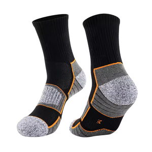 Wholesale New Arrival Anti-Bacterial Youth Knitted Terry Gym Sports Crew <b>Socks</b> Breathable Basketball - Product Image 2