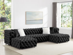 Sofá Chesterfield de Estilo Nórdico Moderno y Lujoso, Muebles Comerciales para Oficina o Hogar, para Sala de Estar o Dormitorio - Product Image 3