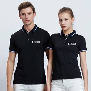 Impression personnalisée ou broderie logo hommes uniforme polo uni 100% coton polyester sublimation polos de golf vierges - Product Image 5