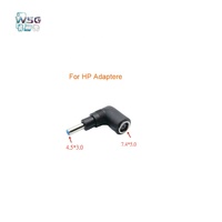 SZ-Wisbuild nouveau câble adaptateur de convertisseur de chargeur d'alimentation cc 7.4*5.0mm à 4.5*3.0mm adaptateur d'alimentation pour ordinateur portable à broches bleues pour HP