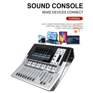 Mezclador de Audio Digital Profesional Watford DM20, Consola de Mezcla de Sonido de 20 Canales, con Función de Silencio Electrónico - Product Image 4