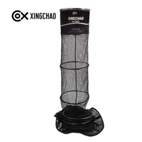 Filet de pêche Fyke avec maille pour gros poissons en nylon, longueur 3 m, profondeur 3 m