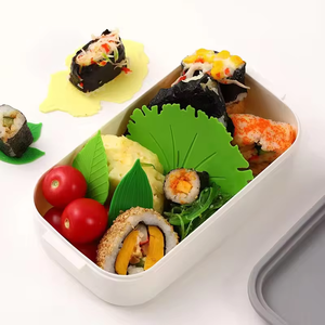 ใหม่ซูชิ<span class=keywords><strong>ตกแต่ง</strong></span><span class=keywords><strong>อาหาร</strong></span>ขนาดเล็กสีเขียวใบใบรุ่นเบนโตะข้าวบอลน้ํามันหลักฐานdividerสร้างสรรค์เบนโตะใบdividerซูชิ<span class=keywords><strong>ตกแต่ง</strong></span> - Product Image 2