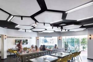 Acoustique de plafond de haute qualité directe <span class=keywords><strong>d</strong></span>'usine avec accessoires cachés insert suspendu insonorisé pour salle de réunion de bureau Oem - Product Image 2