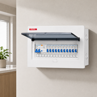 Tableau de distribution basse tension mural certifié CE 380V 200A avec boîtier métallique pour la gestion du réseau électrique en usine