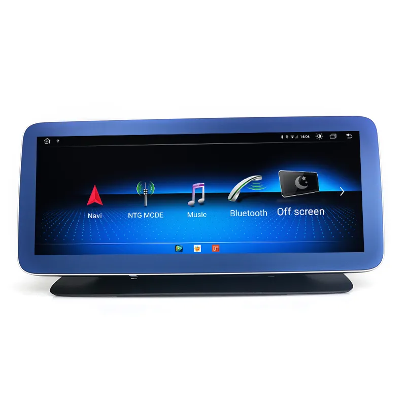 Stereo DVD Player Radio Mobil, 4 + 64G 8 Core Android 10.0 12.3 "Blu-ray Anti-silau untuk Mercedes Benz CLS Kelas W218 2010-2018