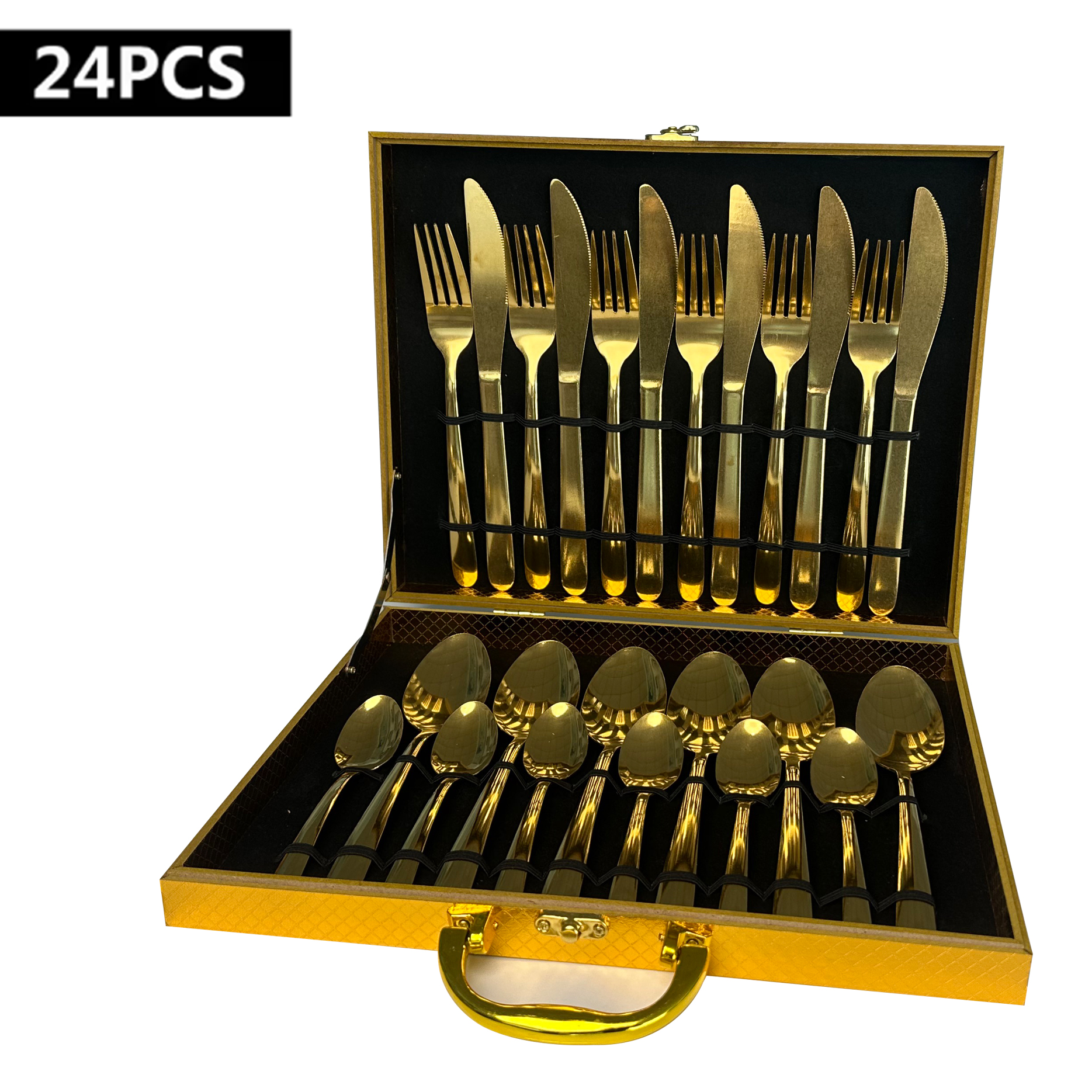 Economy Gold 24 pcs with woden box