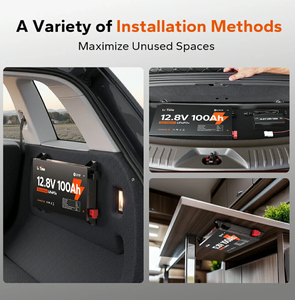 कारखाने की आपूर्ति थोक लिटाइम 12 वी 100 मीटर पतली बैटरी 2.36 इंच अल्ट्रा-पतले फोर्सेज और आरवी और ऑफ-रोड वाहनों की आपूर्ति - Product Image 6