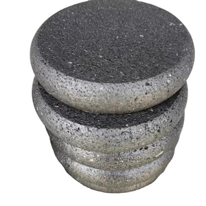 블랙 그레이 화산석 풍수 수족관 또는 하수 처리 용 용암 암석 조각 경쟁 가격 - Product Image 1