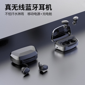 Tws Wireless Bluetooth Earphones In Ear Sports With Power Bank Type C Charging 5.0 Protocol Single Transducer - Product Image 4