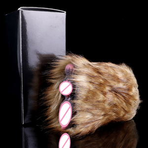 Gerçekçi hayvan vajinal kedi oyuncaklar silikon Anal peluş Masturbators erkekler için seksi Orgasmic kedi cep Penis stimülatörü - Product Image 6