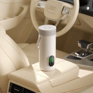 Customized Rechargeable Electric Kettle with USB Double Wall 304 Stainless Steel Bottle <b>Heater</b> <b>for</b> Hotels Home Outdoor <b>Garages</b> - Product Image 5