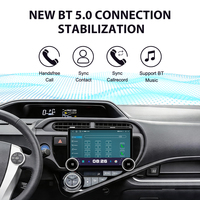 ZWNAV Écran 11,5 pouces pour TOYOTA PRIUS C 2011-2017 Autoradio Android 15 Stéréo GPS Navigation CarPlay sans fil