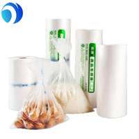 Bolsa de Plástico Biodegradable y Compostable Personalizada WANDA, HDPE/LDPE/Almidón de Maíz, para Envasado de Alimentos, con Sellado Térmico e Impresión Offset