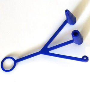 Ballons gonflables en plastique à trois voies avec aiguille, pour natation, oreillers gonflables, ballons de basket, ballons de football, ballons de volley, blanc et bleu, à partir de 14 ans - Product Image 5