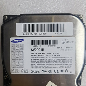 Compatible avec le <span class=keywords><strong>disque</strong></span> <span class=keywords><strong>dur</strong></span> <span class=keywords><strong>IDE</strong></span> de bureau Samsung 20 Go SV2001H, lecteur <span class=keywords><strong>ATA</strong></span> parallèle 3,5 pouces - Product Image 2