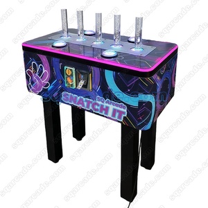 Machine de jeu de carnaval à monnayeur pour 2 joueurs : Attrapez le bâton lumineux, défi visuel et tactile de réaction - Product Image 5