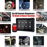 2025 Ancel X6 OBD2 Alat Pemindai Otomotif Sistem Lengkap Alat Diagnostik Mobil Pembaca Kode ABS TPMS EPB DPF IMMO SAS Reset Oli